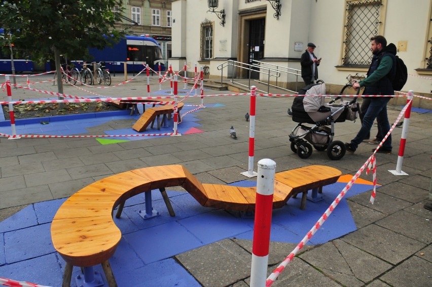 Kraków. Na placu Wolnica pojawi się kolorowy plac zabaw