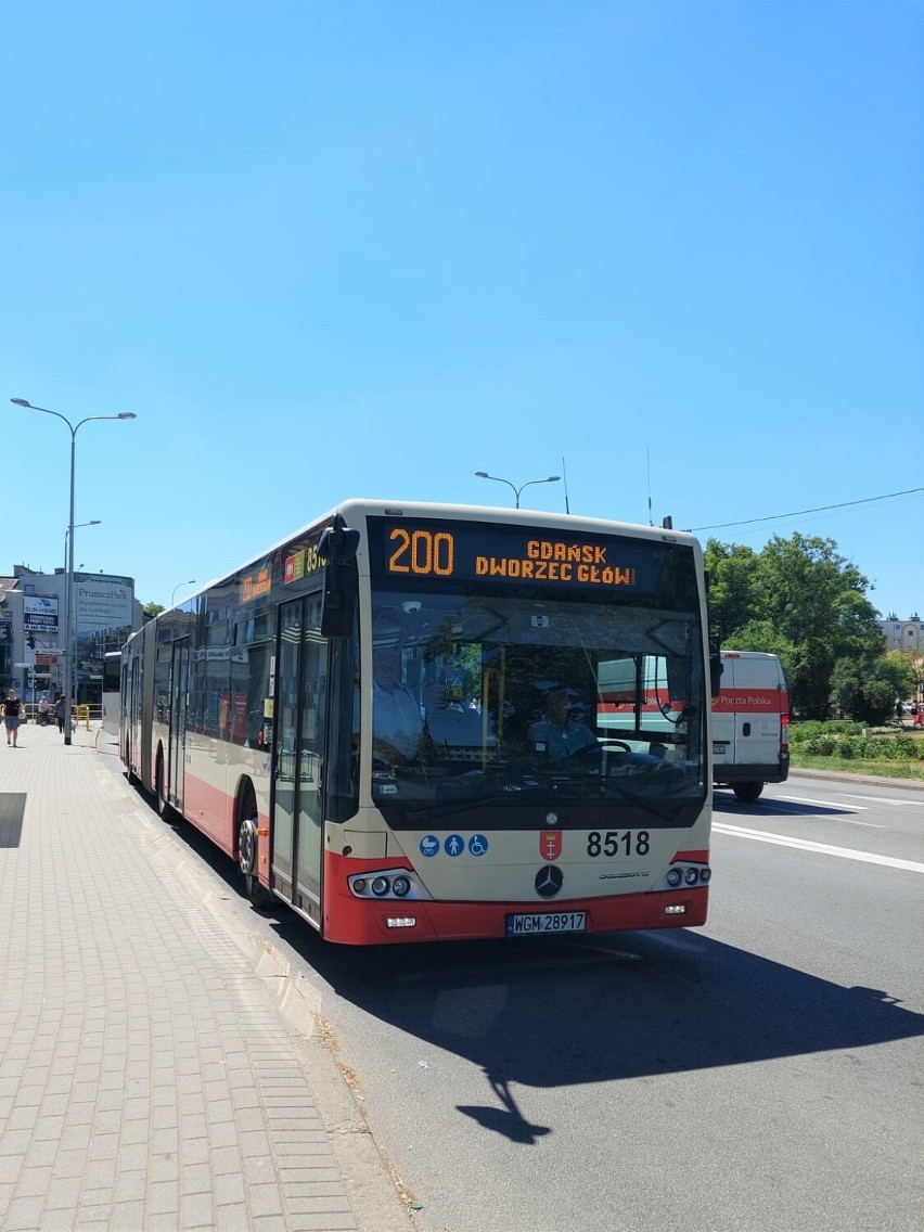 Powraca autobus 607 linii Pruszcz Gdański - Sobieszewo, zmianie ulega trasa linii 200