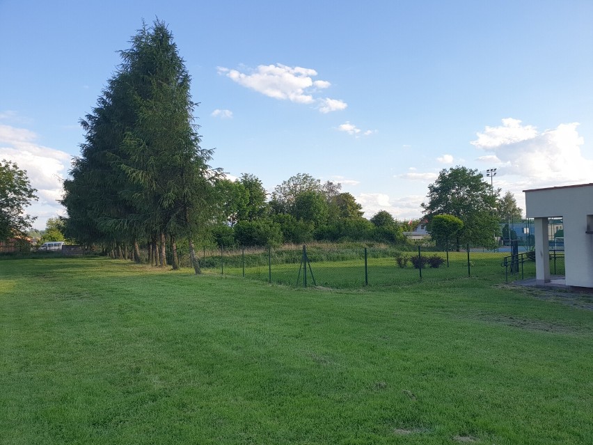 Miejsce, gdzie powstanie skatepark w Pogwizdowie