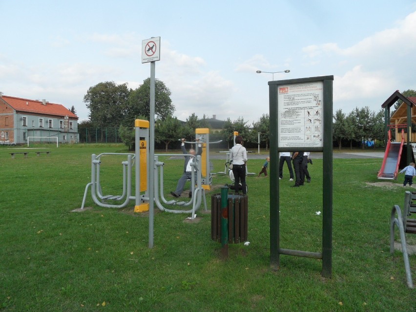 Nowa siłownia pod chmurką w Żorach