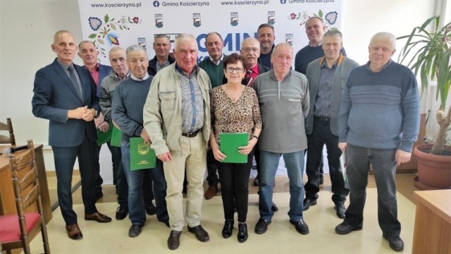 W gminie Kościerzyna 12 sołtysów zostało wyróżnionych za długoletnie pełnienie funkcji gospodarzy sołectw.