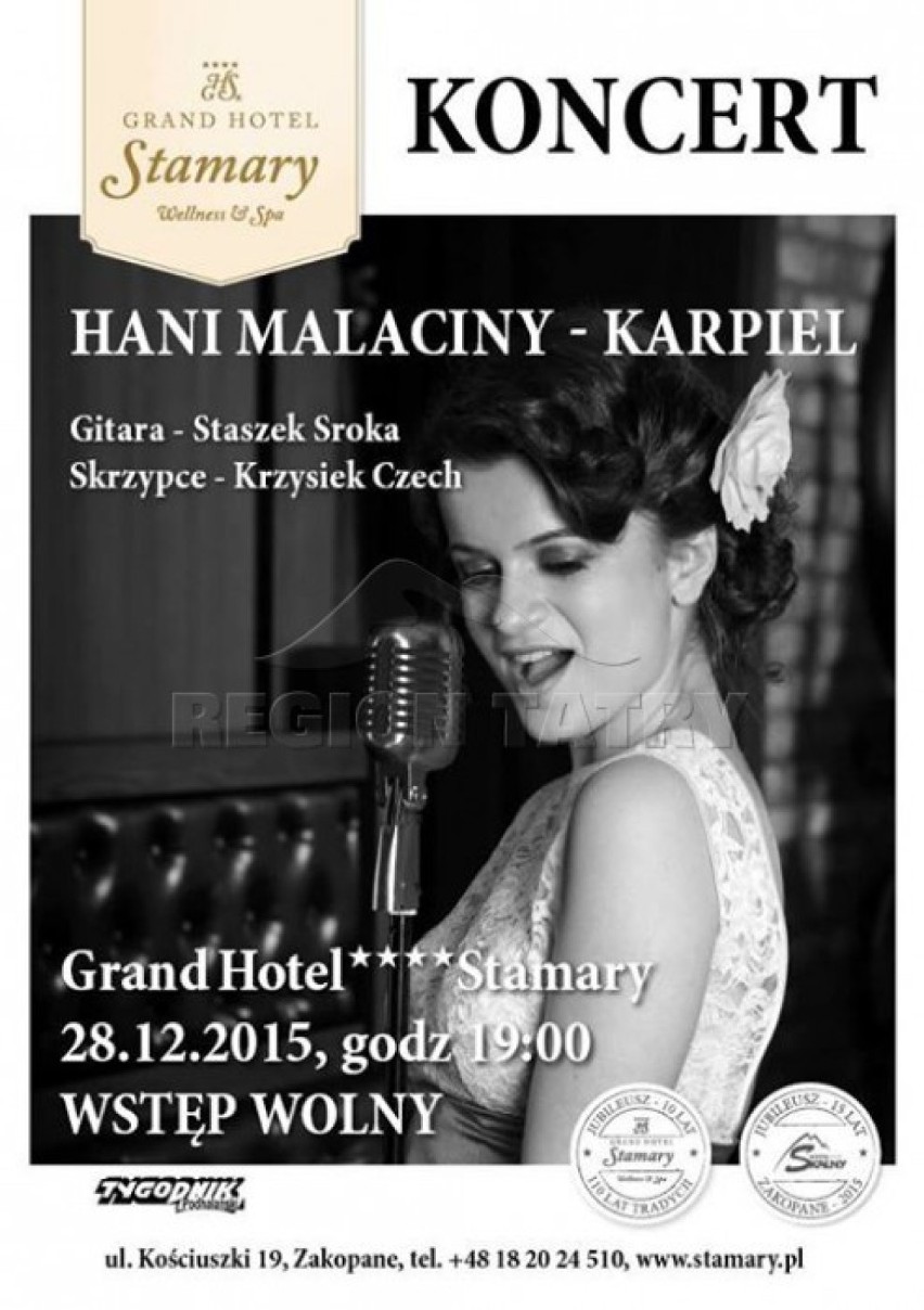 Grand Hotel Stamary, Zakopane, Kościuszki 19

28 grudnia,...