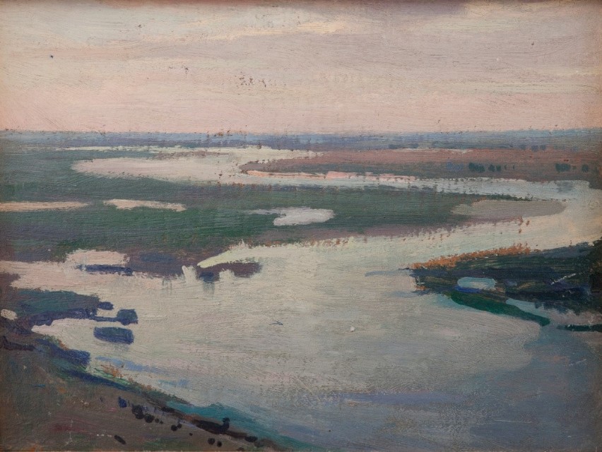 Jan Stanisławski, Dniepr (Limany Dniepru o świcie), 1903, ze...