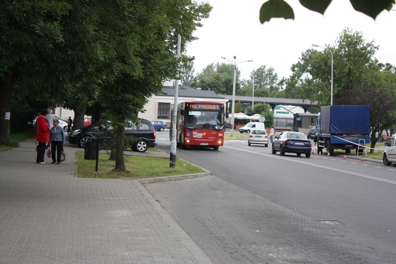 Teraz autobusem pojedziemy z Zawiercia do Pyrzowic.