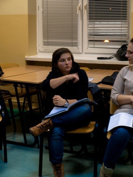 PWSZ w Koninie - studenci uczyli się języka migowego