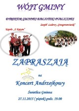 Koncert Andrzejkowy w Grzegorzewie. Wystąpi kapela "Z Kopyta" i "Grzegorzewianki"