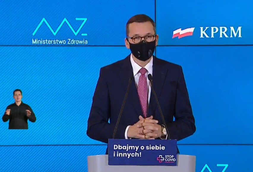 Konferencja premiera Mateusza Morawieckiego. Zgodnie z...