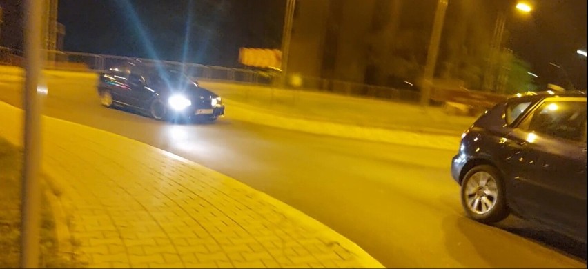 Drifty w BMW po wielickich ulicach zakończone wysokim mandatem