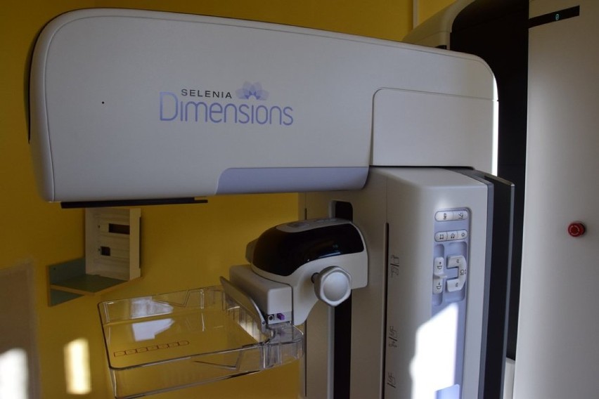 Cyfrowy mammograf w szpitalu powiatowym w Kościanie