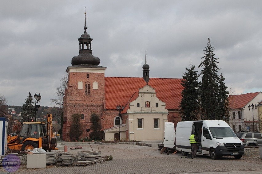 We Włocławku trwa przebudowa Starego Rynku.