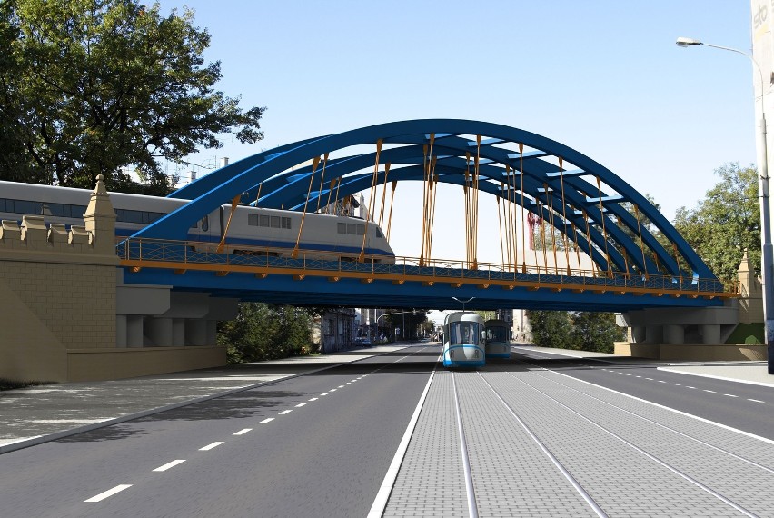 Wrocław: Będzie nowy, szerszy wiadukt nad Grabiszyńską