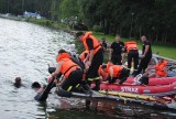 Ćwiczenia na jeziorze Mikorzyńskim