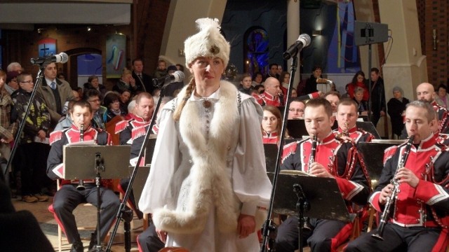 Koncert kolęd w kościele bł. Karoliny w Tychach 11 stycznia 2015 r.