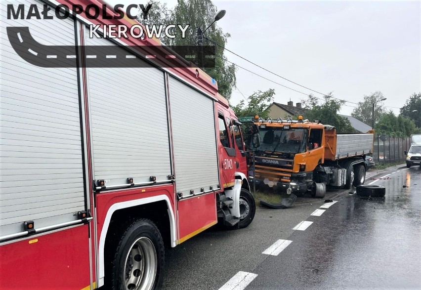 W Babicach koło Oświęcimia, w ciągu DK 44, doszło do...