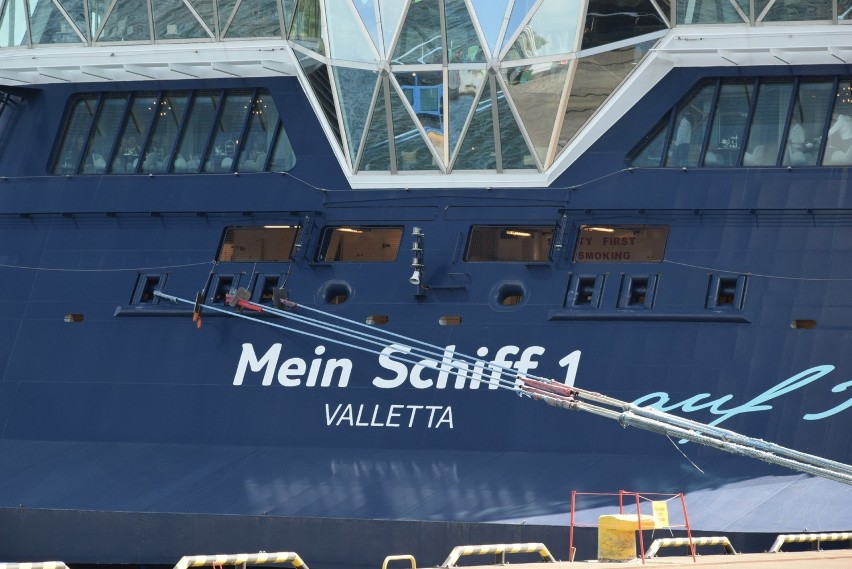 Mein Schiff 1 zacumował w gdyńskim porcie [29.05.2019]