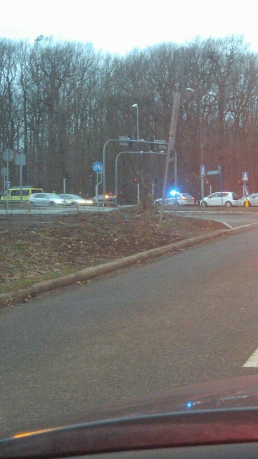 Wypadek w Katowicach na Giszowcu 15.12.2017