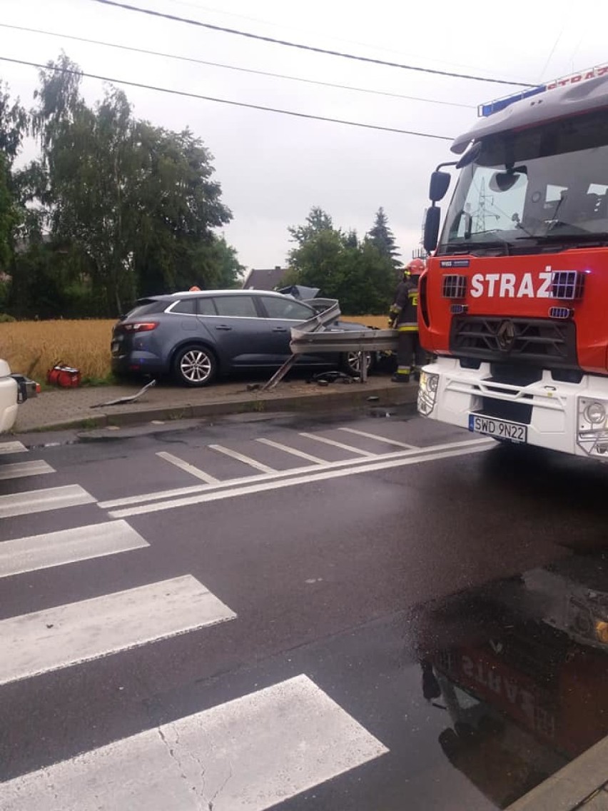 Wypadek na ulicy Mariackiej w Radlinie