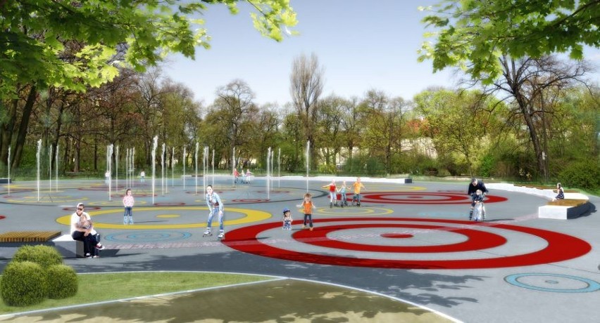 Wrocław: Park Staszica wypięknieje - trwają prace (WIZUALIZACJE)