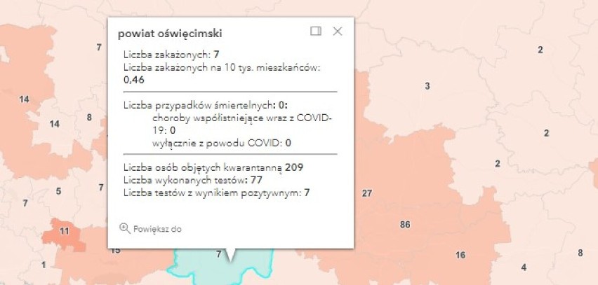 Prawie pięć tysięcy zakażeń COVID-19 w Polsce. W powiatach oświęcimskim, wadowickim, chrzanowskim i olkuskim też są nowe przypadki!