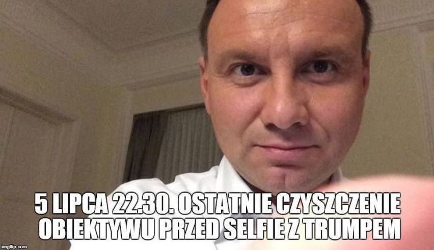 Donald Trump w Polsce. Internauci komentują wizytę...