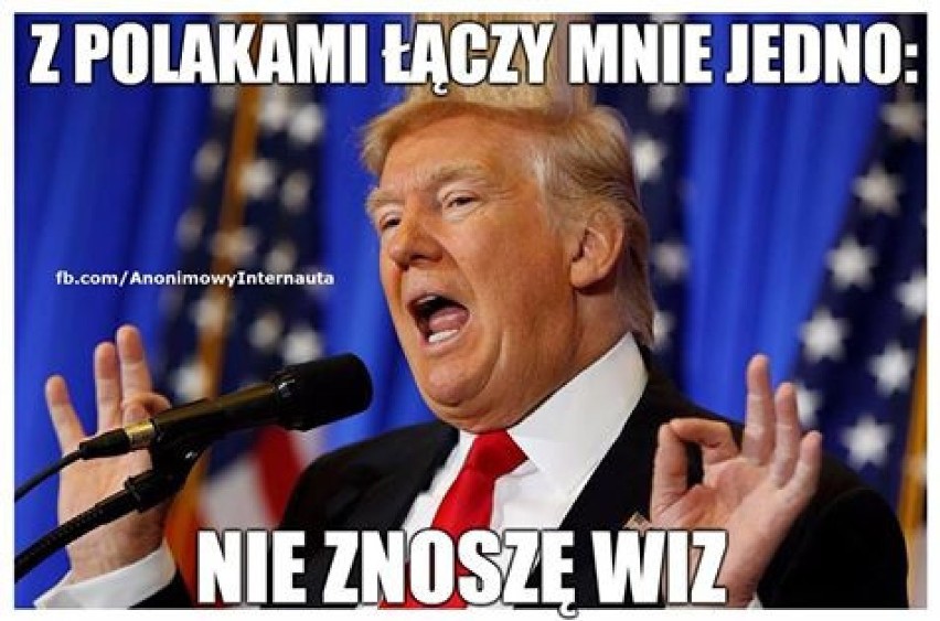 Donald Trump w Polsce. Internauci komentują wizytę...