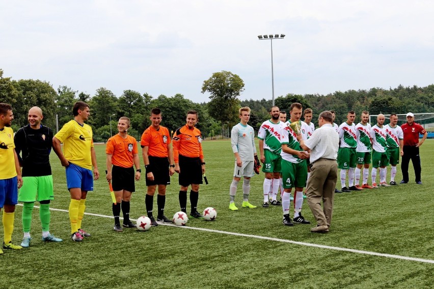 LKS Dąb-BOSiR Barcin - Łokietek Brześć Kujawski 2:3 w 1. kolejce 5. ligi kujawsko-pomorskiej [zdjęcia]