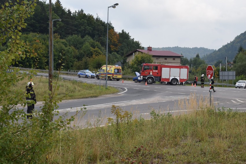 Wypadek na obwodnicy Nowej Rudy. Jedna osoba poszkodowana