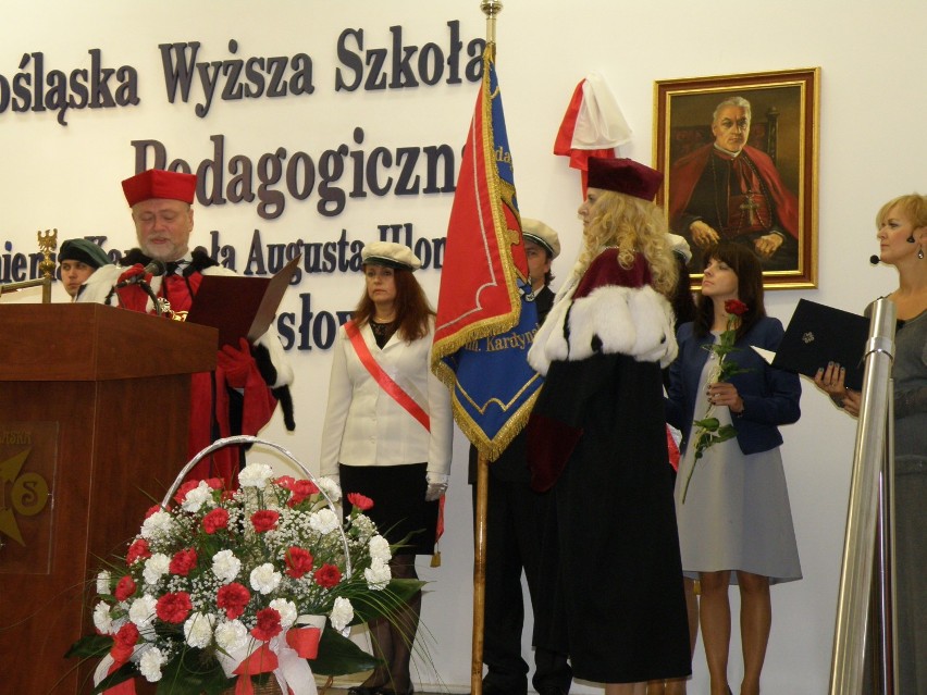 Rozpoczęcie roku akademickiego 2014 w GWSP w Mysłowicach