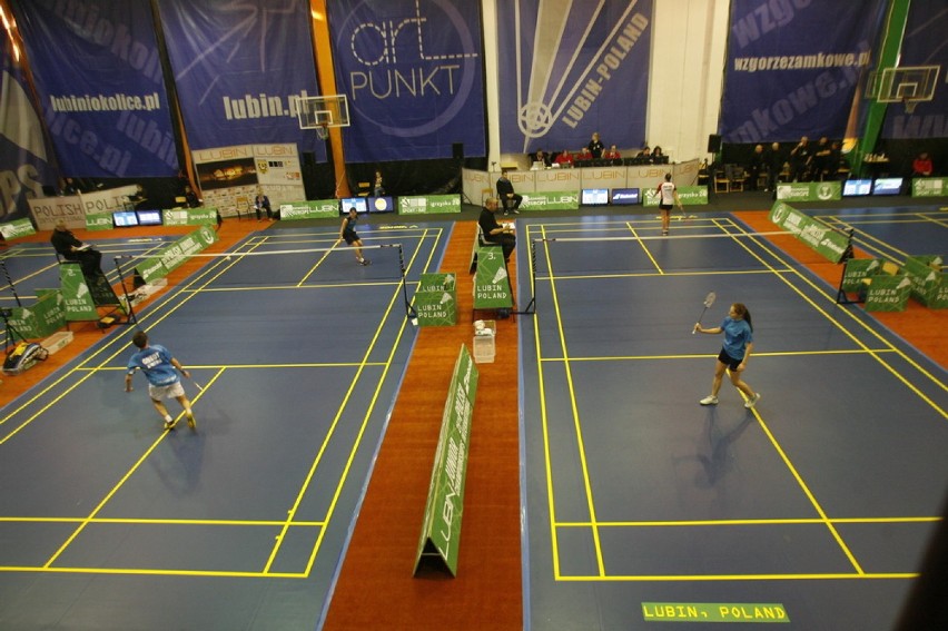 Mistrzostwa badmintona w Lubinie (ZDJĘCIA)