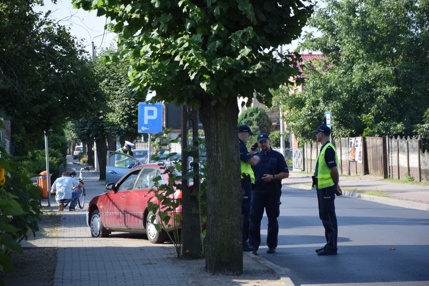 Potrącenie rowerzystki w Rozdrażewie [ZDJĘCIA]