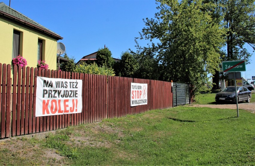 Protest w Żdanowie i okolicach