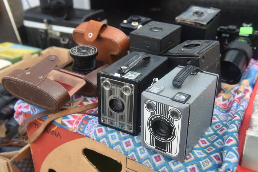 Zabytkowe aparaty fotograficzne ucieszą niejednego zbieracza
