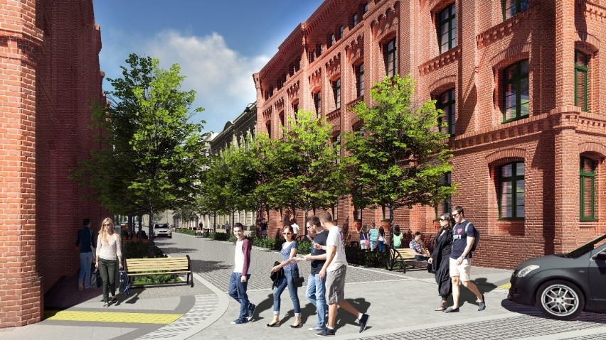 Rewitalizacja w Łodzi. Zostaną odnowione trzy domy robotnicze zbudowane przez Poznańskich. Będą w nich biura, mieszkania i hostel 