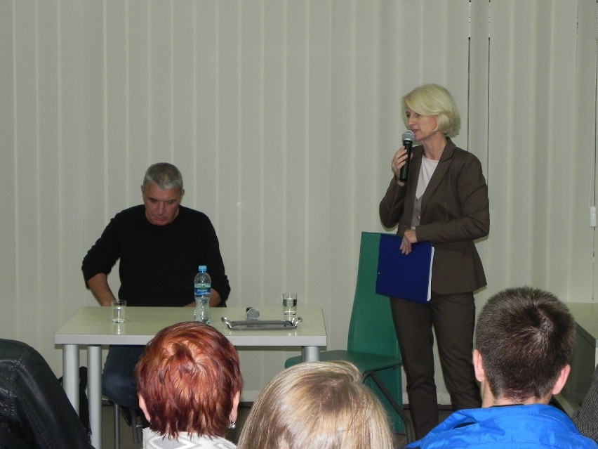 Andrzej Stasiuk spotkał się z czytelnikami z Wielunia