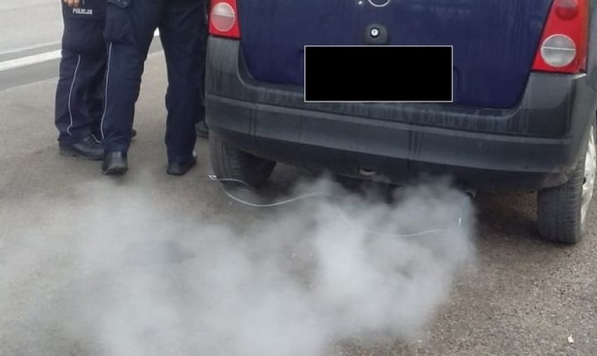 Malbork. Akcja "Smog" na drogach powiatu zakończona mandatami za stan techniczny pojazdów