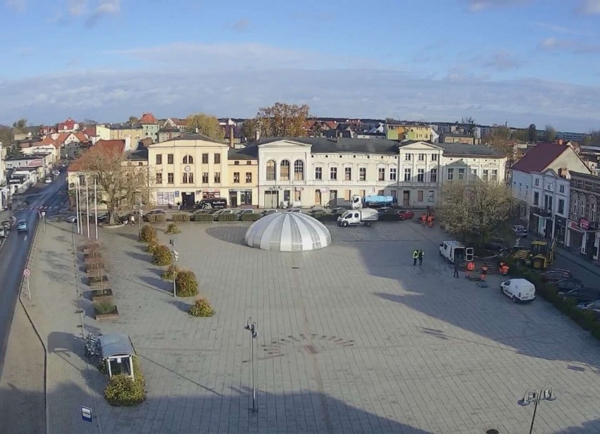 Rozpoczęły się prace rewitalizacyjne na Rynku w Wągrowcu