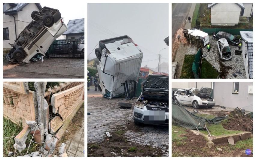 Poważny wypadek w gminie Lipno
