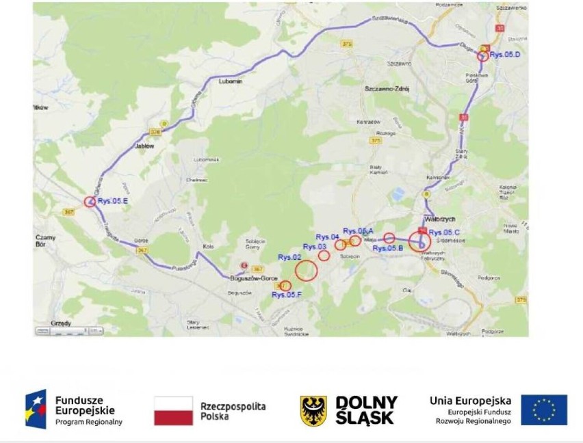 Duże utrudnienia na trasie Wałbrzych - Kamienna Góra! Od dziś ul. Zachodnia i serpentyny zamknięte. Którędy objazd?