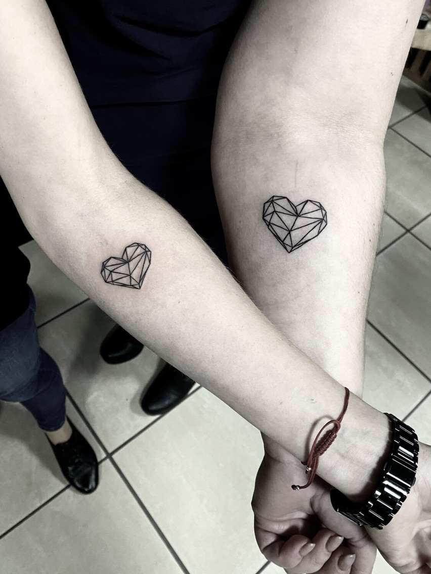 Tatuaż dla par może być idealnym prezentem na Walentynki