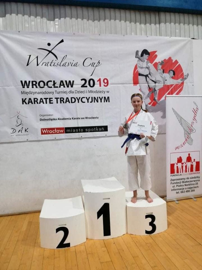 Karatecy z Lubina i Polkowic wrócili z Wrocławia medalam
