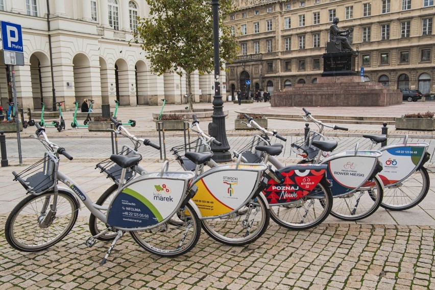 Wypożycz rower w Warszawie, zwróć w innym mieście. Są zmiany...