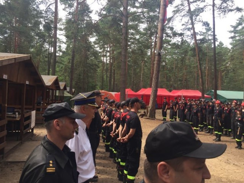 W lublinieckim Kokotku trwa obóz szkoleniowy strażaków z powiatu bielskiego. Obozują w bazie ZHP [ZDJĘCIA]