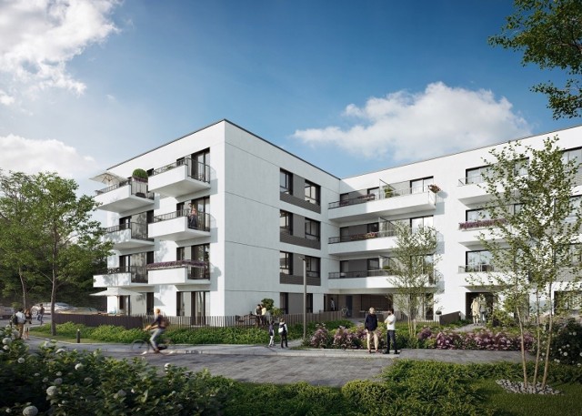 Tak ma wyglądać nowe osiedle mieszkaniowe na radomskim Wacynie. Inwestor przewiduje koniec robót jesienią 2020 roku.