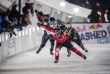 Łukasz Korzestański, hokeista z Torunia,  drugi w Red Bull Crashed Ice w Edmonton [WIDEO]