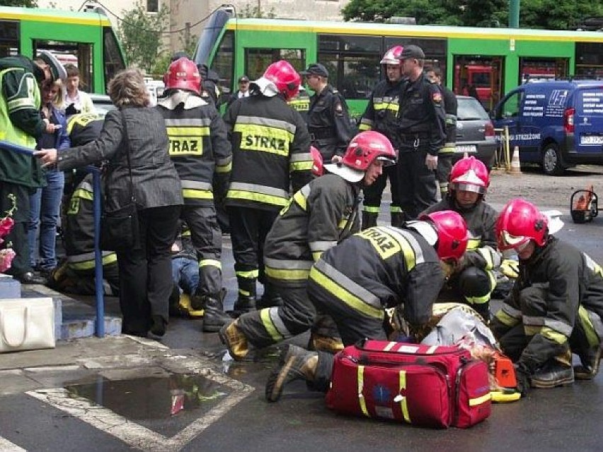 Zderzenie tramwajów w Poznaniu