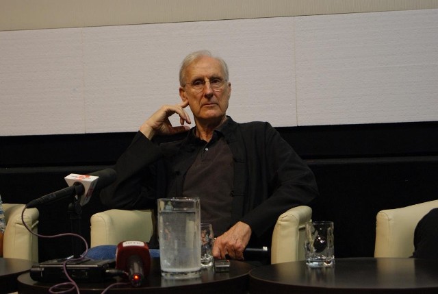 James Cromwell podczas spotkania w Multikinie