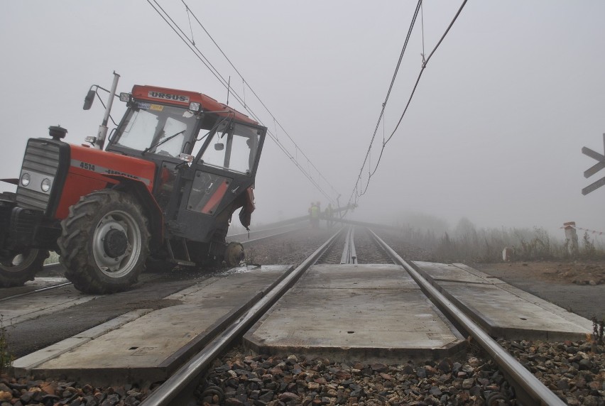 Bagniewko: Wypadek na przejeździe kolejowym [ZDJĘCIA]