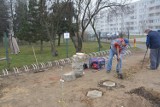 Przy targowisku w Radomsku zamontowano stojaki na rowery