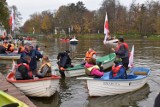 Spływ rzeką Prosną z okazji Narodowego Święta Niepodległości. ZDJĘCIA