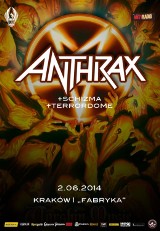 Thrash metalowy zespół Anthrax w Krakowie